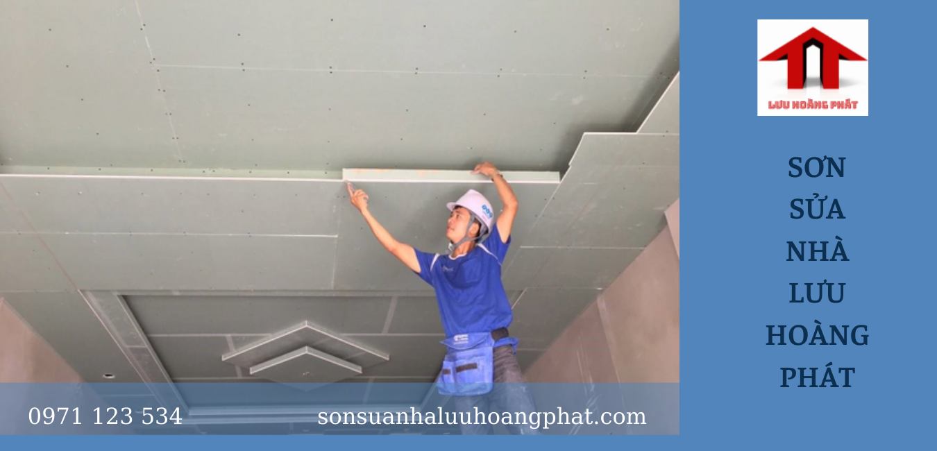 Dịch vụ thi công thạch cao Lưu Hoàng Phát