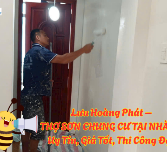 Thợ Sơn Chung Cư Tại Nhà Bè 