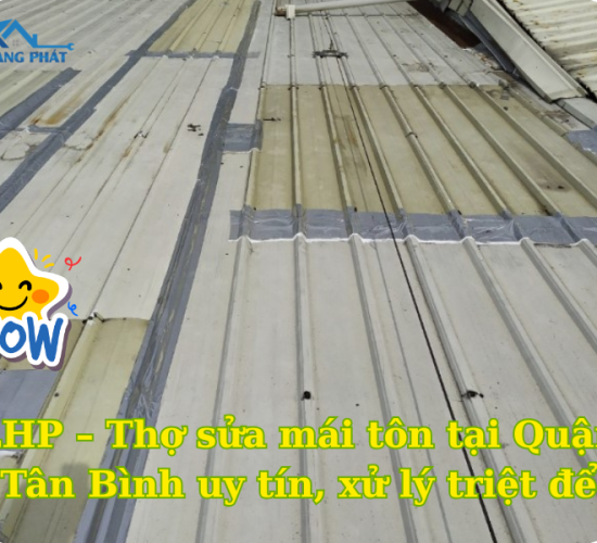 Thợ sửa mái tôn tại Quận Tân Bình