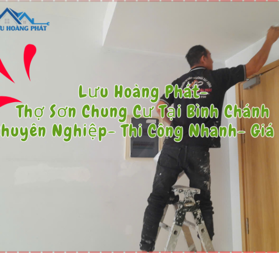 Thợ Sơn Chung Cư Tại Bình Chánh.