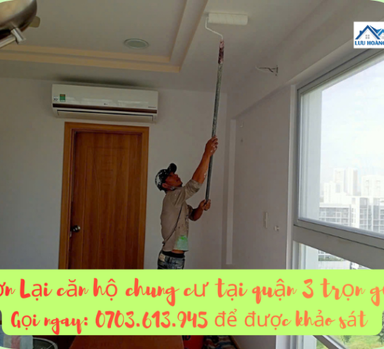Thợ Sơn Căn Hộ Chung Cư Tại Quận 3