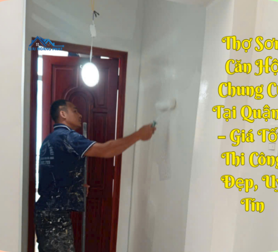 Thợ Sơn Căn Hộ Chung Cư Tại Quận 4