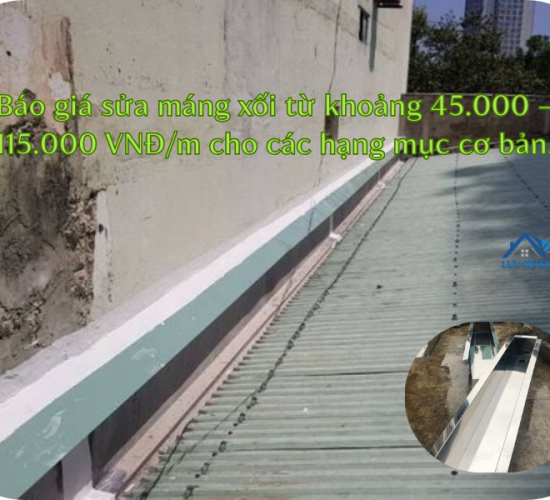 Thợ sửa máng xối tại Quận 7