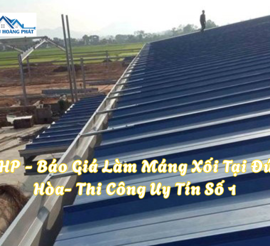 Báo Giá Làm Máng Xối Tại Đức Hòa