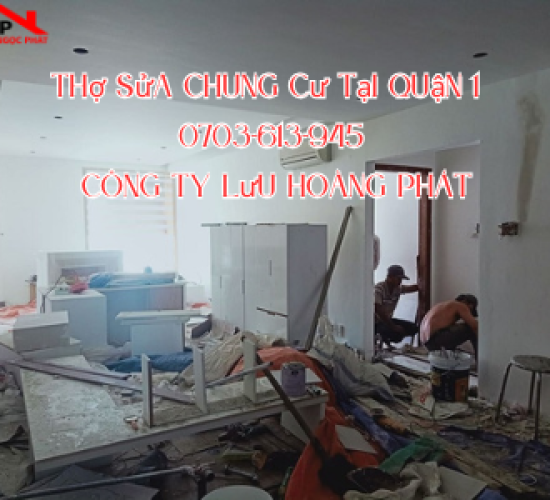 Thợ sửa chung cư tại quận 1