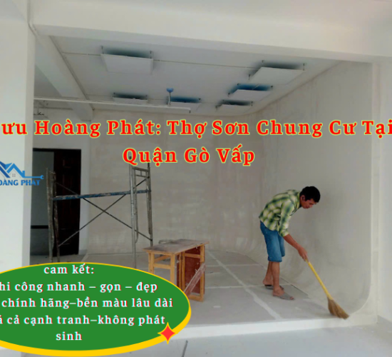 Thợ Sơn Chung Cư Tại Quận Gò Vấp