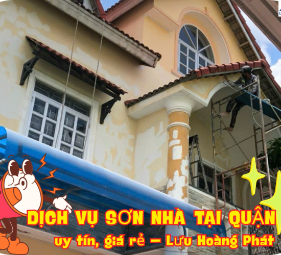 Dịch vụ sơn nhà tại quận 3- 0703613945
