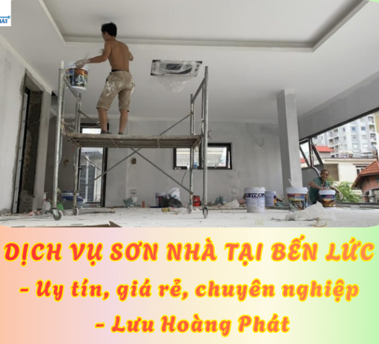 Dịch vụ sơn nhà tại Bến Lức