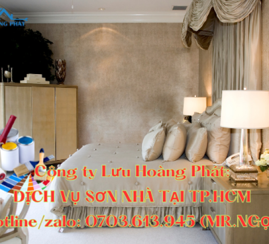 Dịch vụ sơn nhà tại TP.HCM - 0703.613.945 