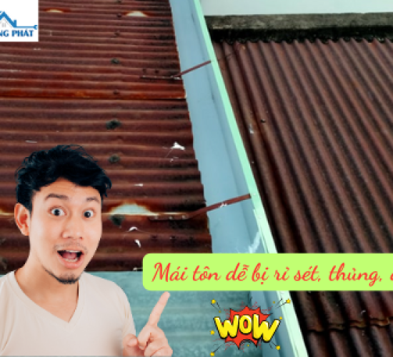 Chống dột mái tôn tại quận 8